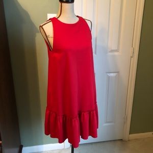Red Banana Republic Dress with Pockets